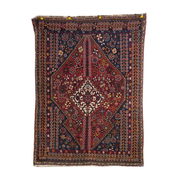 A GHASGHAI RUG, SOUTH PERSIAN