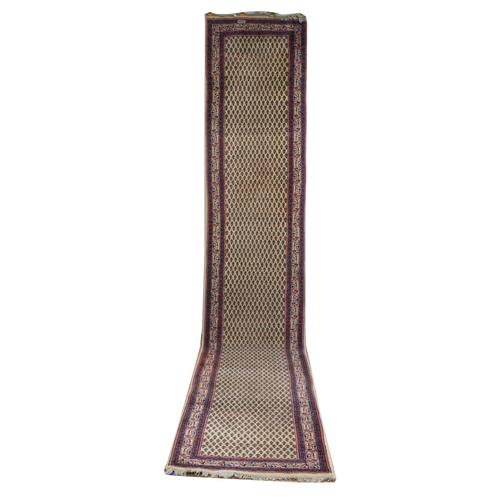 A SARABAND RUNNER, PERSIAN