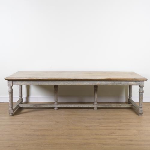 A GUSTAVIAN STYLE CENTRE TABLE
