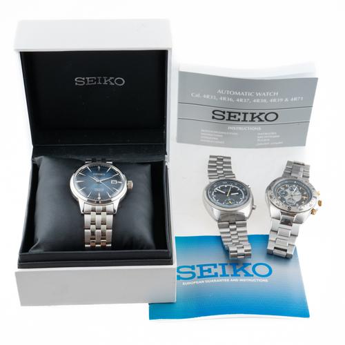 THREE GENTLEMEN'S BRACELET WRISTWATCHES (3)