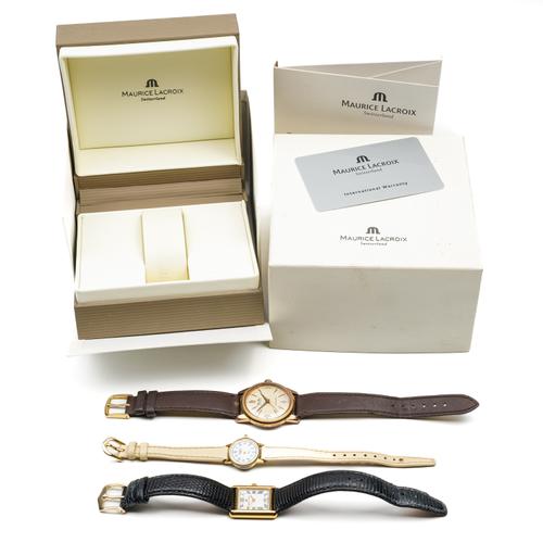 THREE WRISTWATCHES (3)