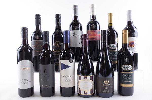 TWELVE BOTTLES AUSTRALIAN RED WINE