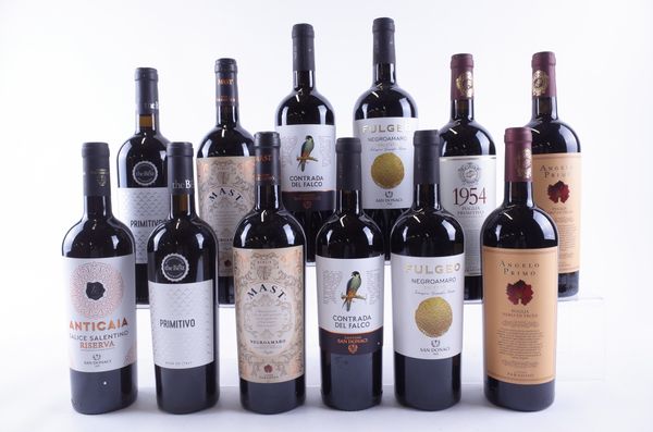 TWELVE BOTTLES ITALIAN RED WINE