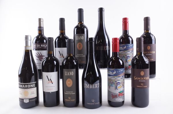 TWELVE BOTTLES ITALIAN RED WINE