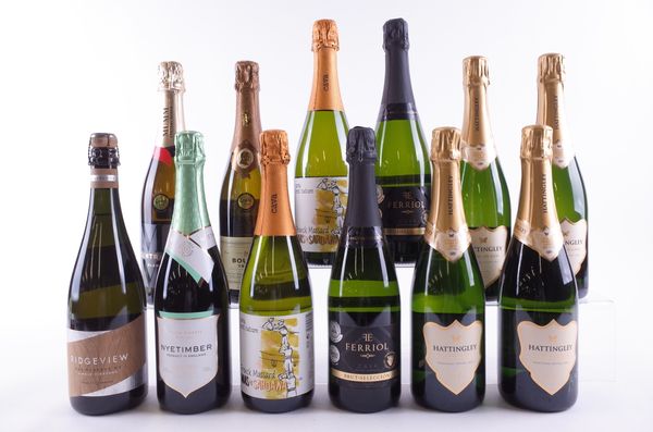 TWELVE BOTTLES SPARKLING WINE