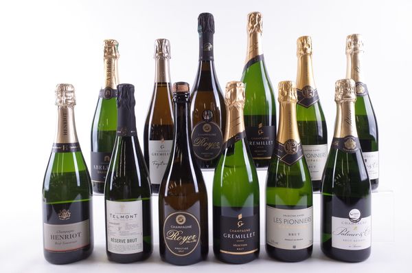 TWELVE BOTTLES CHAMPAGNE