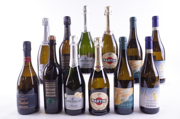 TWELVE BOTTLES SPARKLING WINE