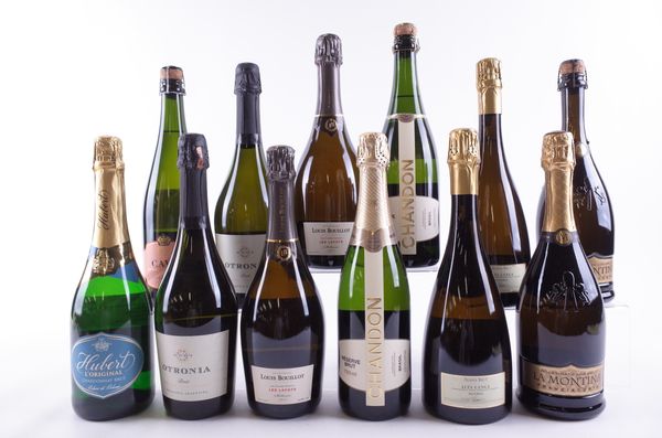 TWELVE BOTTLES SPARKLING WINE