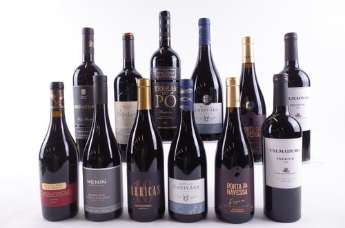 TWELVE BOTTLES PORTUGUESE RED WINE