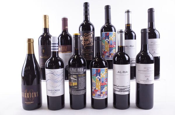 TWELVE BOTTLES PORTUGUESE RED WINE