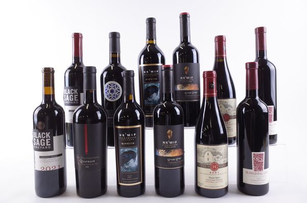 TWELVE BOTTLES CANADIAN RED WINE