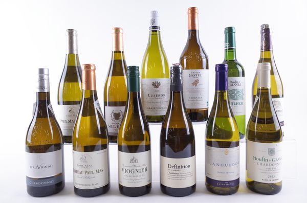 TWELVE BOTTLES LANGUEDOC WHITE WINE