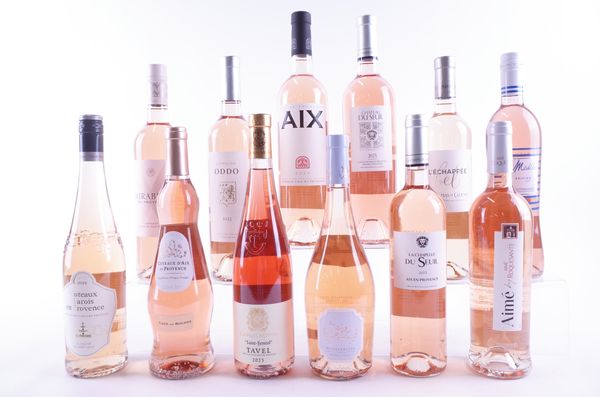 TWELVE BOTTLES PROVENÇAL ROSÉ WINE