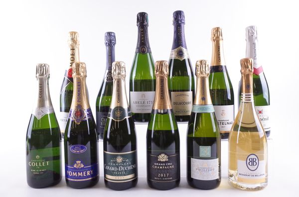 TWELVE BOTTLES CHAMPAGNE