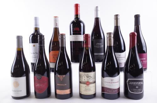 ELEVEN BOTTLES CANADIAN RED AND ONE WHITE WINE