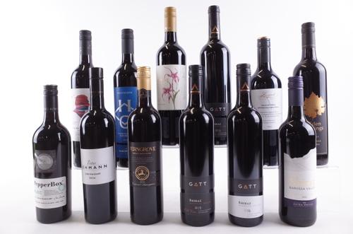TWELVE BOTTLES AUSTRALIAN RED WINE