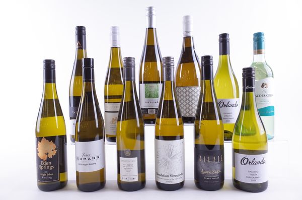 TWELVE BOTTLES AUSTRALIAN WHITE WINE