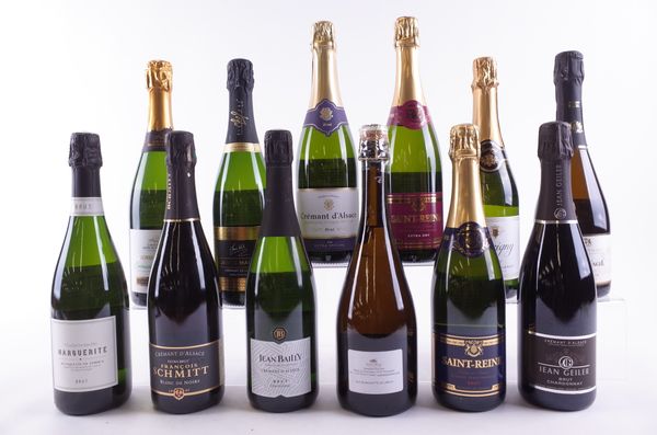 TWELVE BOTTLES FRENCH SPARKLING WINE