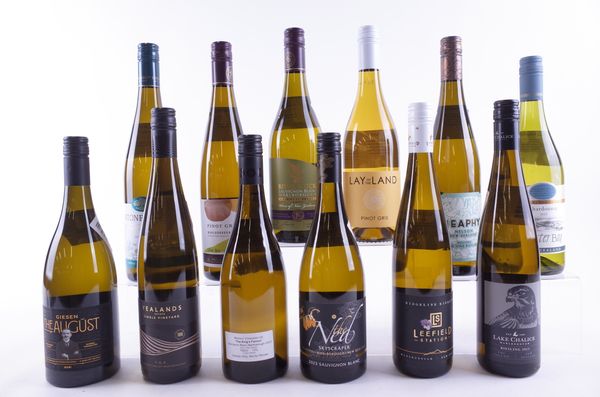 TWELVE BOTTLES NEW ZEALAND WHITE WINE