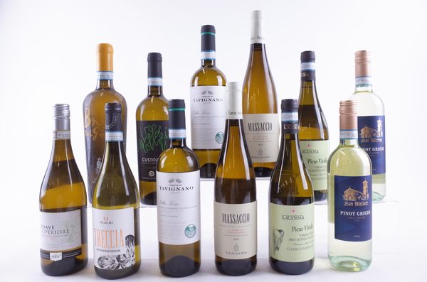 TWELVE BOTTLES ITALIAN WHITE WINE