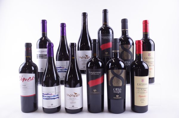 TWELVE BOTTLES ITALIAN RED WINE