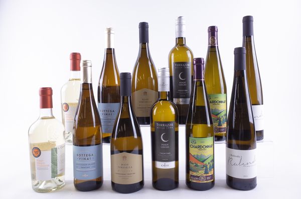 TWELVE BOTTLES ITALIAN WHITE WINE