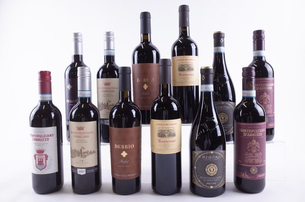 TWELVE BOTTLES ITALIAN RED WINE