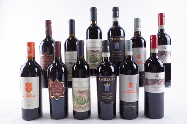 TWELVE BOTTLES ITALIAN RED WINE