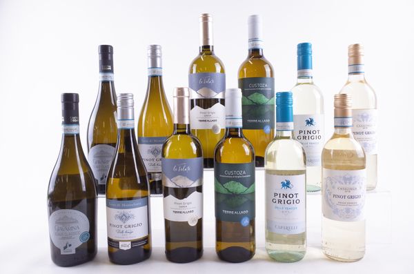 TWELVE BOTTLES ITALIAN WHITE WINE