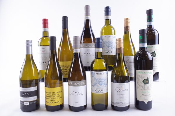 TWELVE BOTTLES ITALIAN WHITE WINE