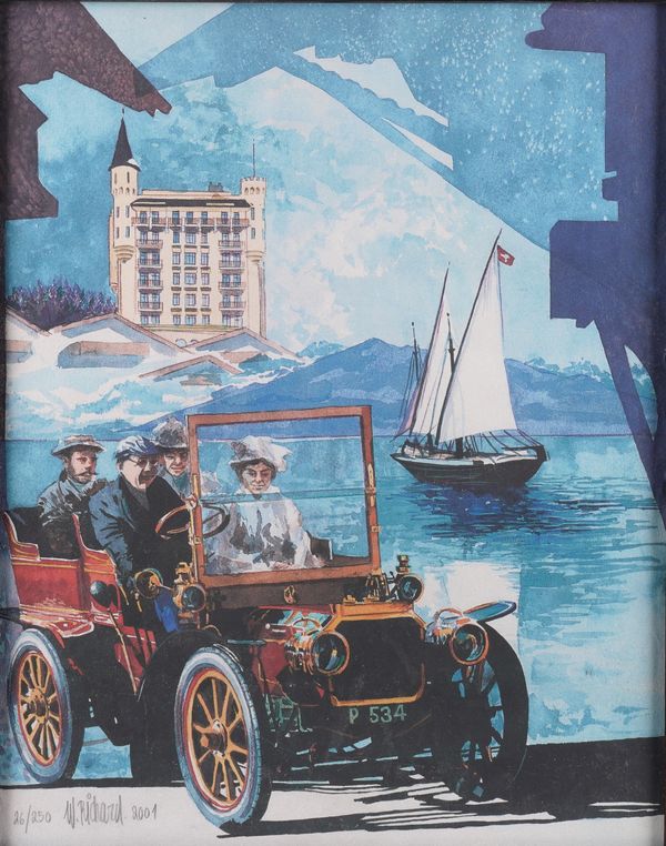 A STEVE FURMER 1980 AUSTIN 10 POSTER (2)