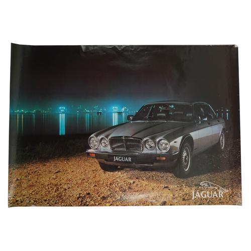 THREE EARLY JAGUAR  XJ PROMOTIONAL POSTERS (3)