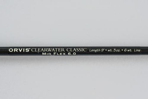 ORVIS: ROD NO. 906 A CLEAR WATER GRAPHITE ROD