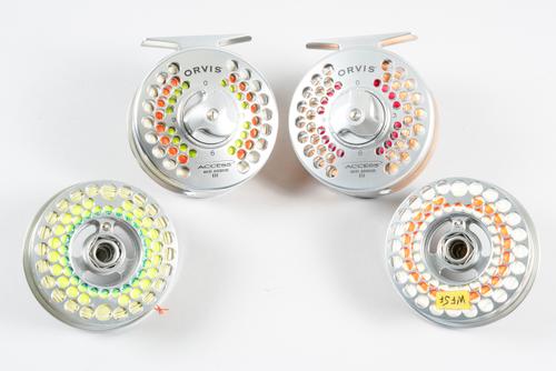 ORVIS: TWO ACCESS MID ARBOUR III REELS (4)