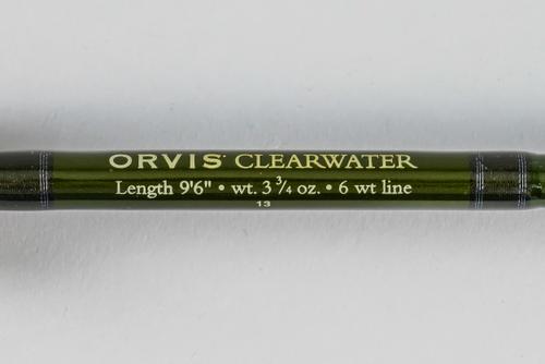 ORVIS: ROD NO. 966 A CLEAR WATER FLY ROD