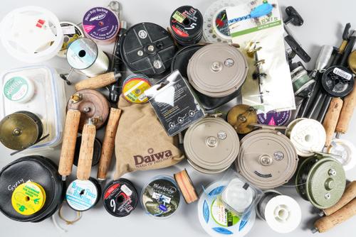 SPEEDIA: A CENTREPIN REEL AND OTHER ITEMS (QTY)