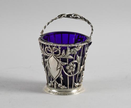 A SILVER BASKET