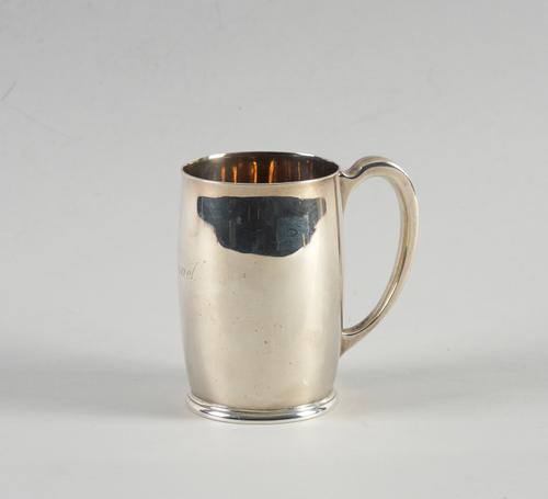 A SILVER MUG