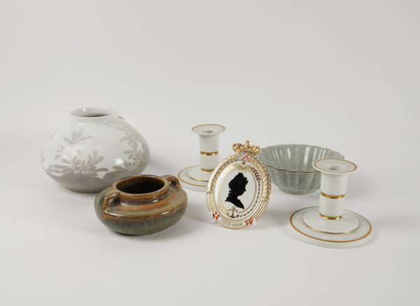 A GROUP OF ROYAL COPENHAGEN CERAMICS (6)