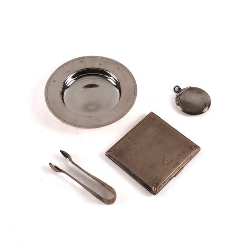 A GROUP OF SILVER (4)