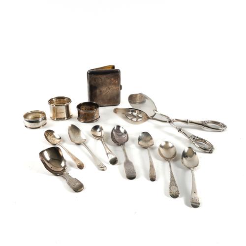 A GROUP OF MOSTLY SILVER (13)