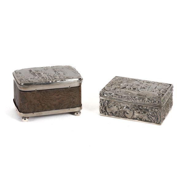 TWO RECTANGULAR BOXES (2)
