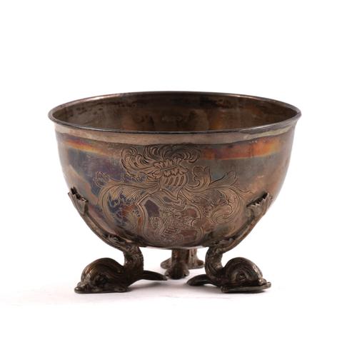 A DUTCH SILVER BOWL
