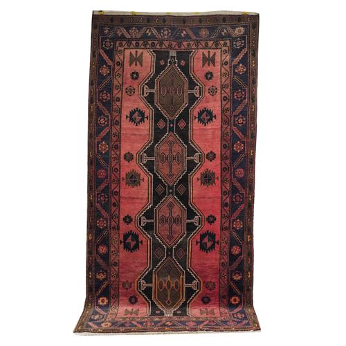 A NORTH WEST PERSIAN KELLEH RUG & A CHINESE PICTORIAL RUG (2)