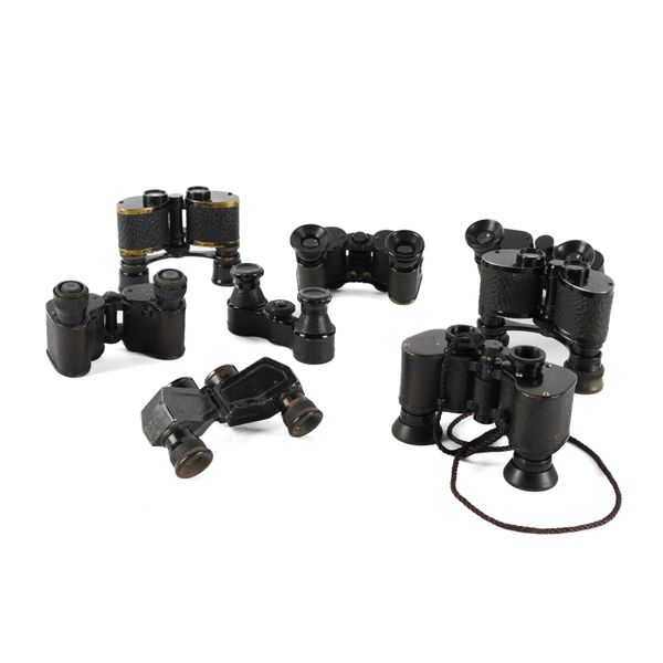 EIGHT PAIRS OF SMALL BINOCULARS (8)