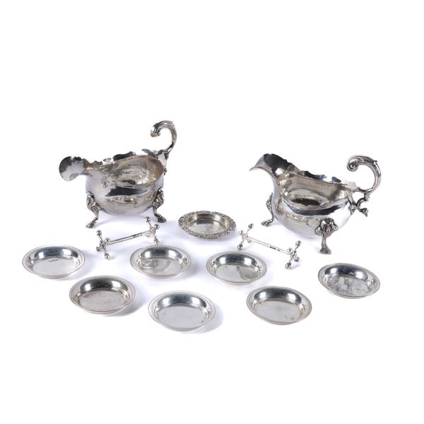A GROUP OF SILVER, FOREIGN AND PLATED WARES