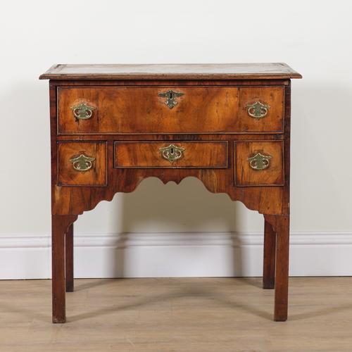 AN 18TH CENTURY WALNUT LOWBOY