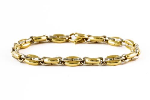 A CHIMENTO 18CT BICOLOUR BRACELET