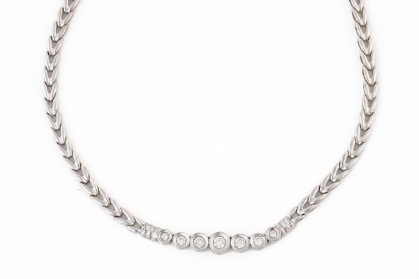 A DIAMOND NECKLACE