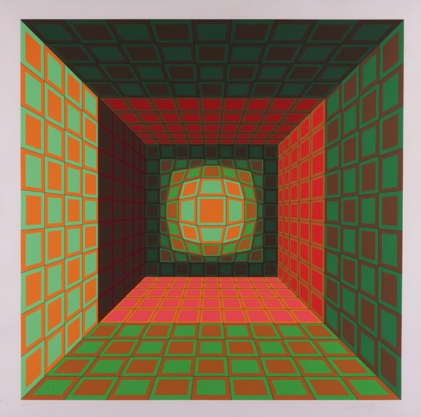 VICTOR VASARELY (HUNGARIAN/FRENCH, 1906-1997)